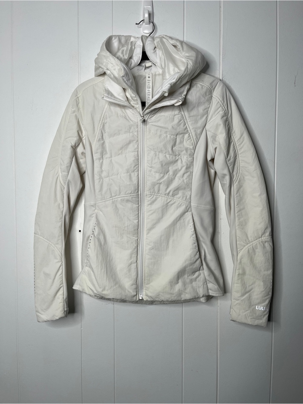 Lululemon Another Mile Jacket in White Style W4BT6S Women's 8